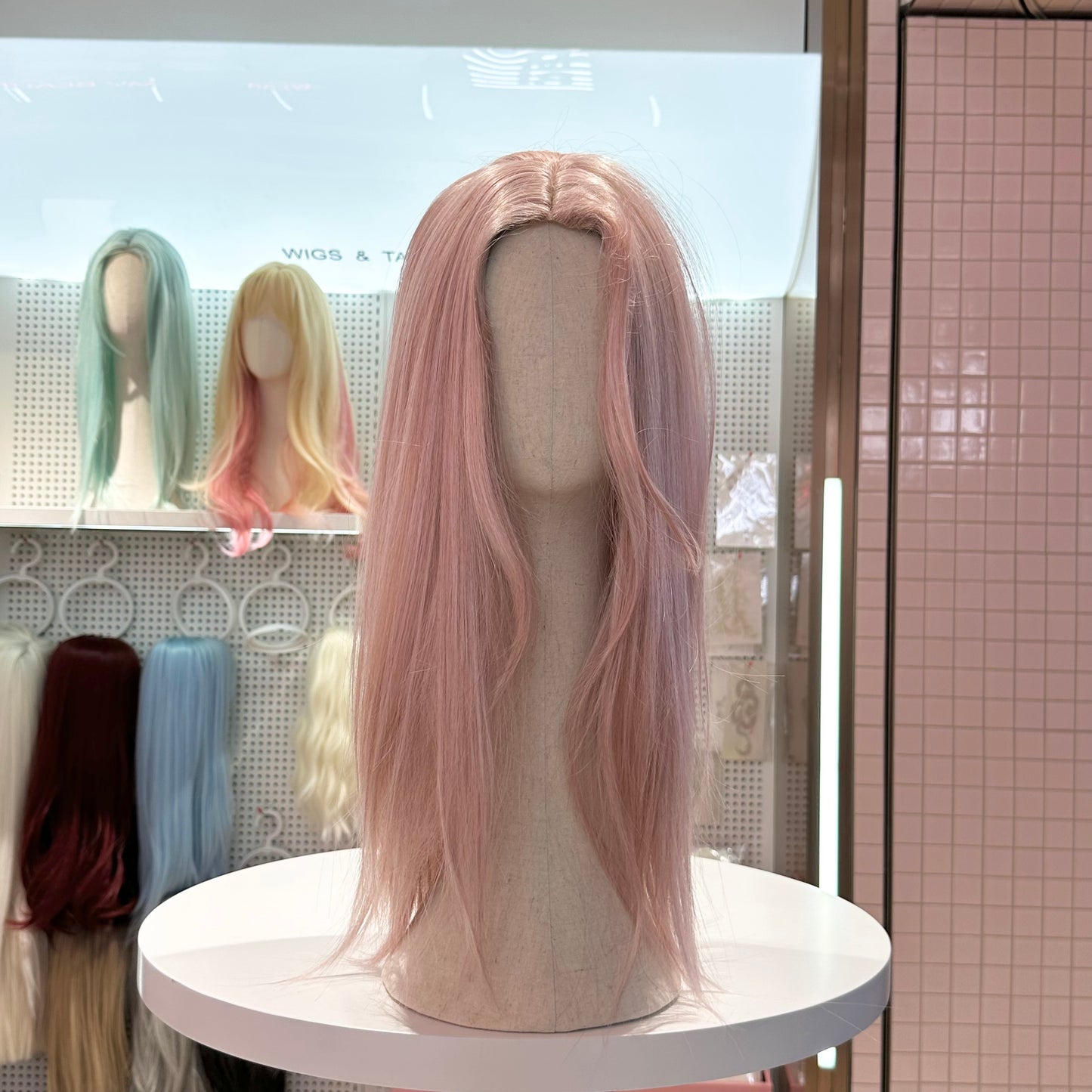 Ethereal- Long Pink Wig