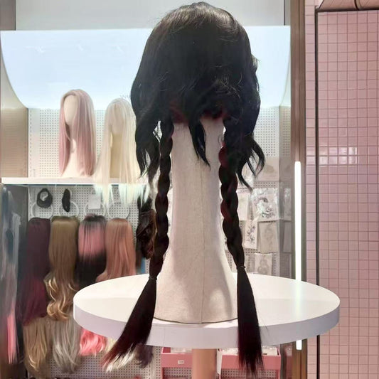 Twilight Braids With Burgundy Blends Wig