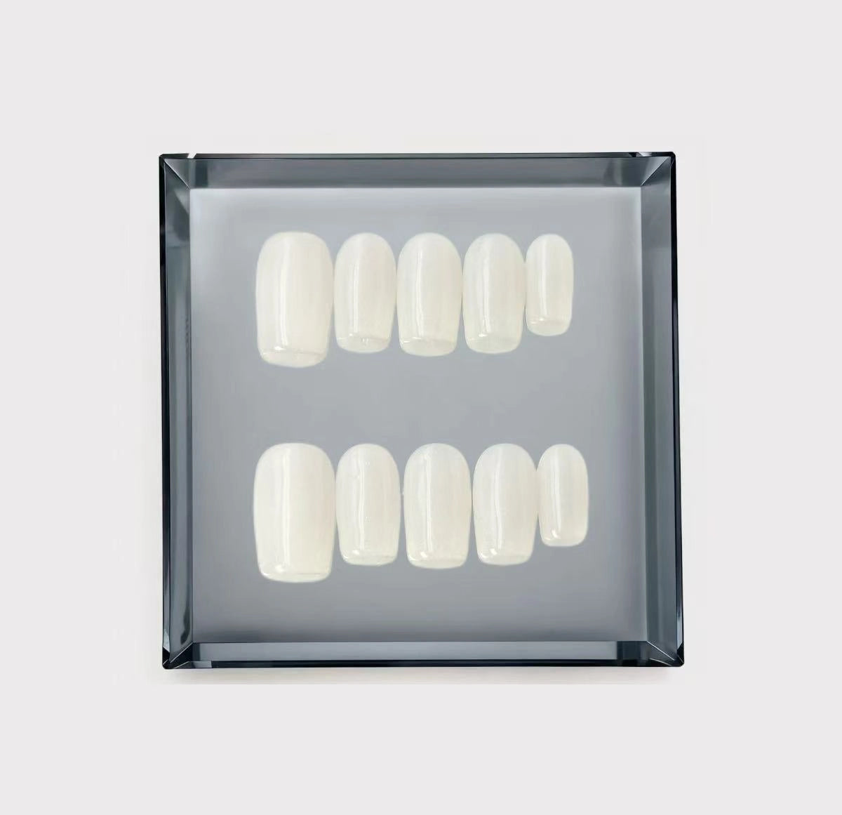 Opalescent Dream Square Short Press On Nails