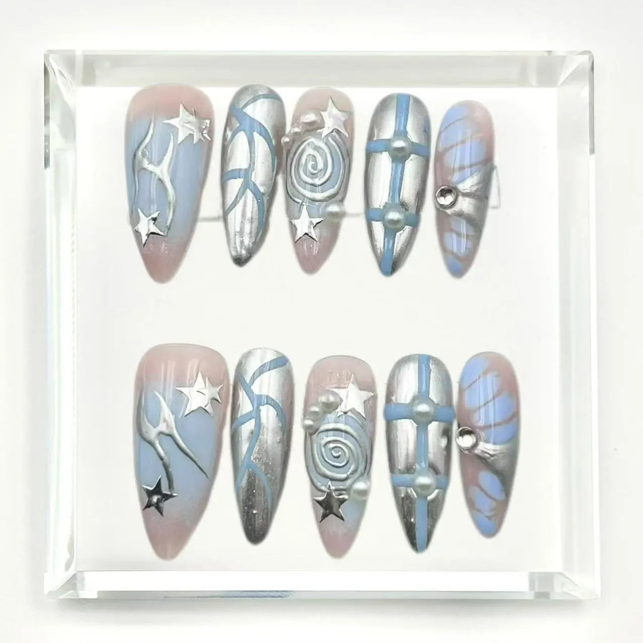 Star Guardian Press On Nails