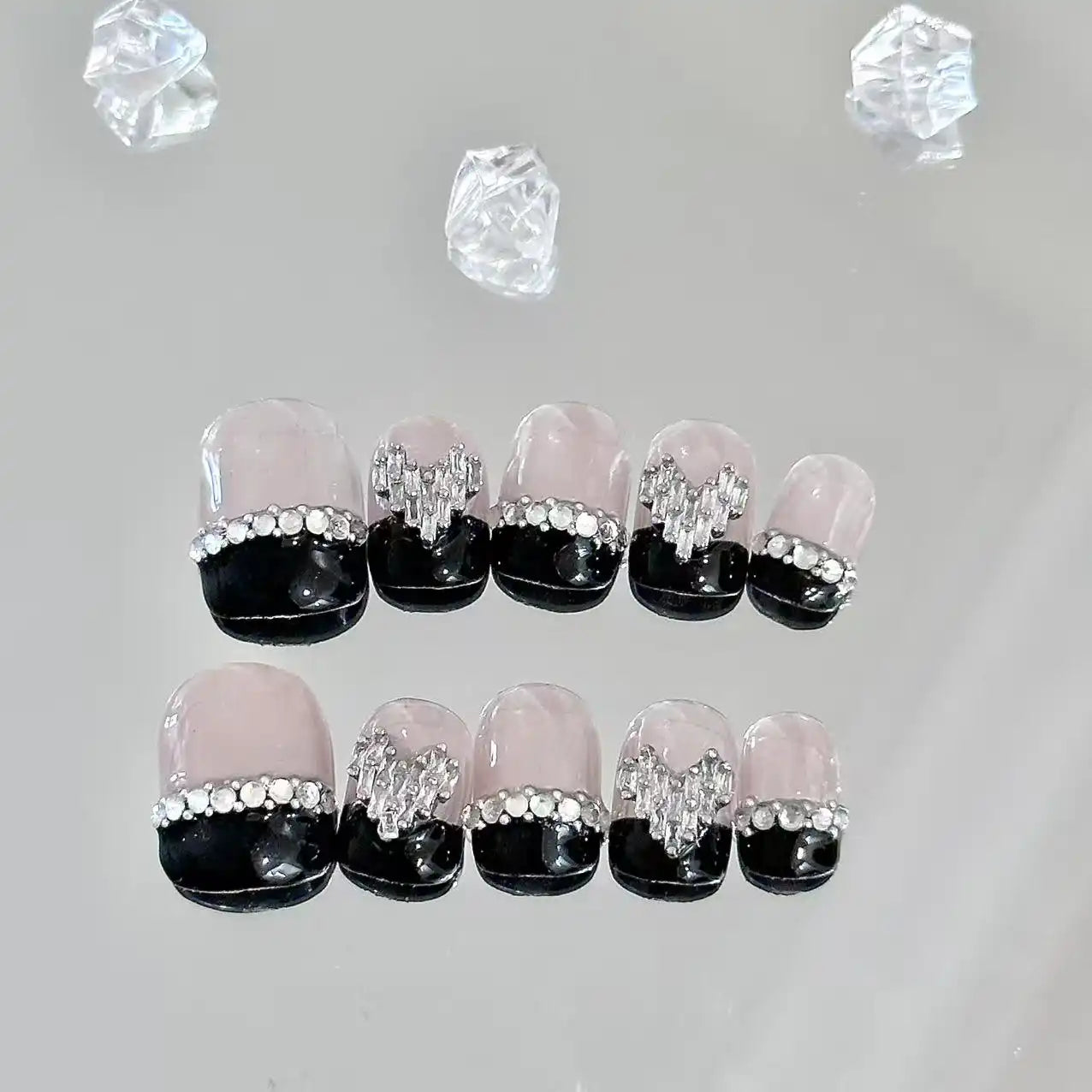 Onyx French Press On Nails