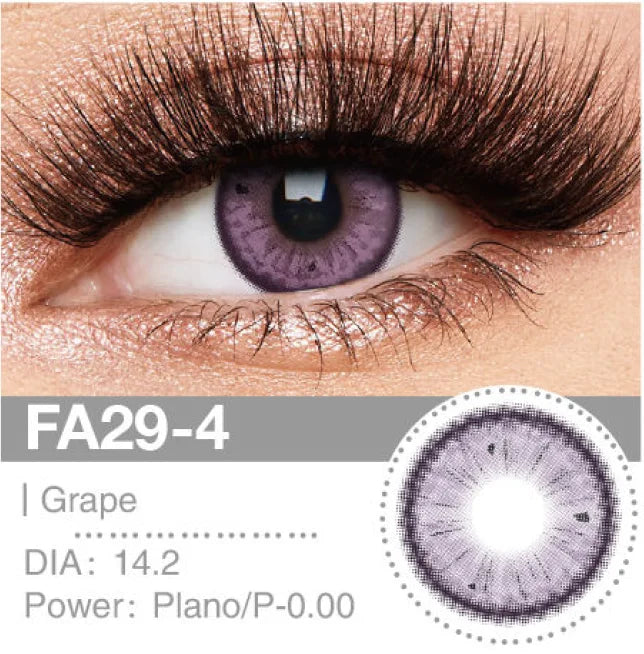 Grape Monthly Contact Lenses