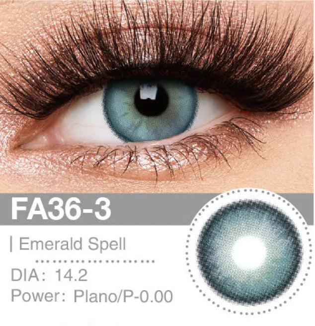 Emerald Spell Monthly Contact Lenses