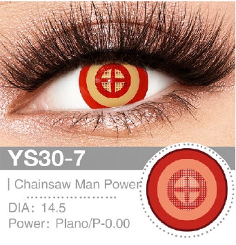 Chainsaw Man Power Monthly Contact Lenses