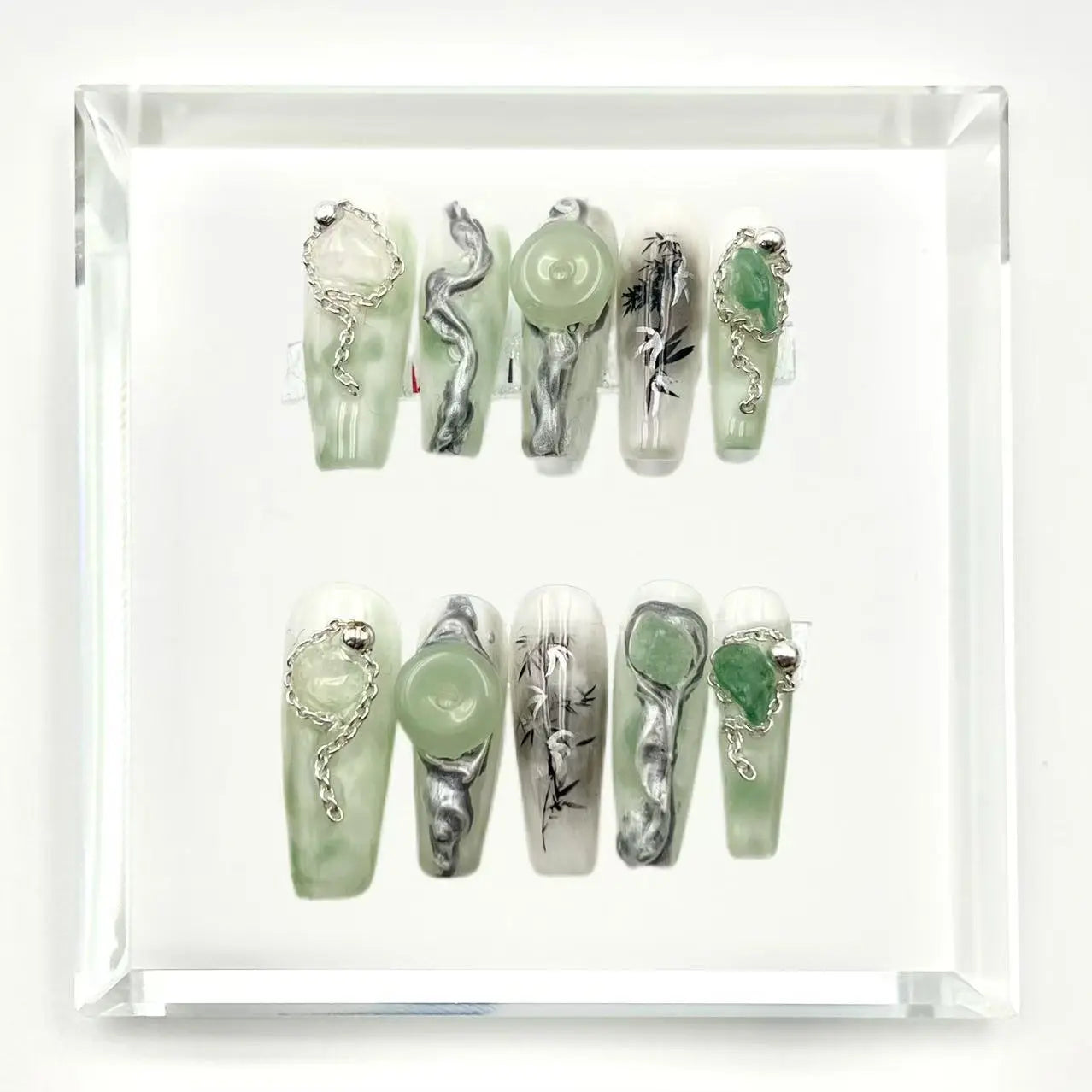 Jade Spell Press-On Nails