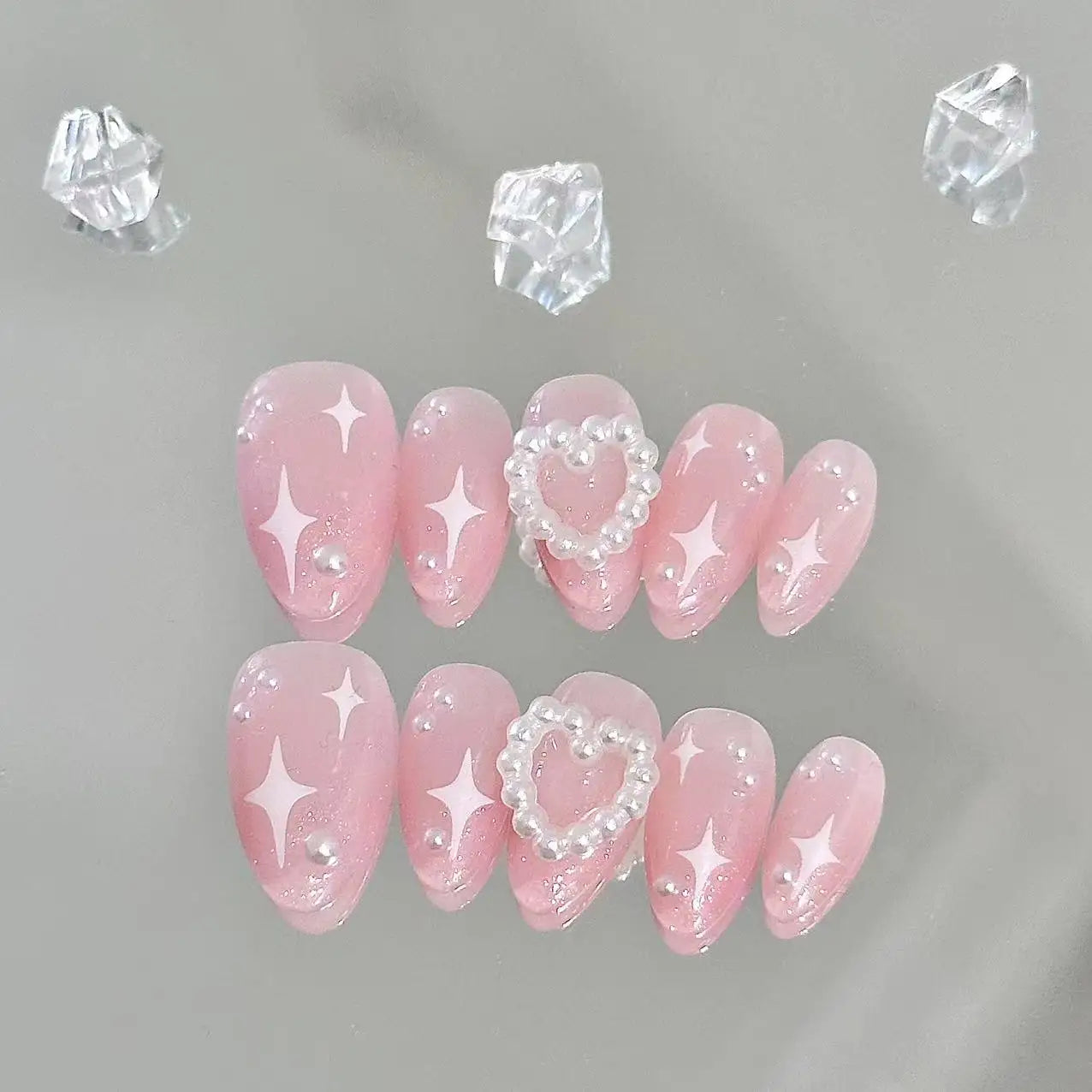Little Princess Long Press On Nails