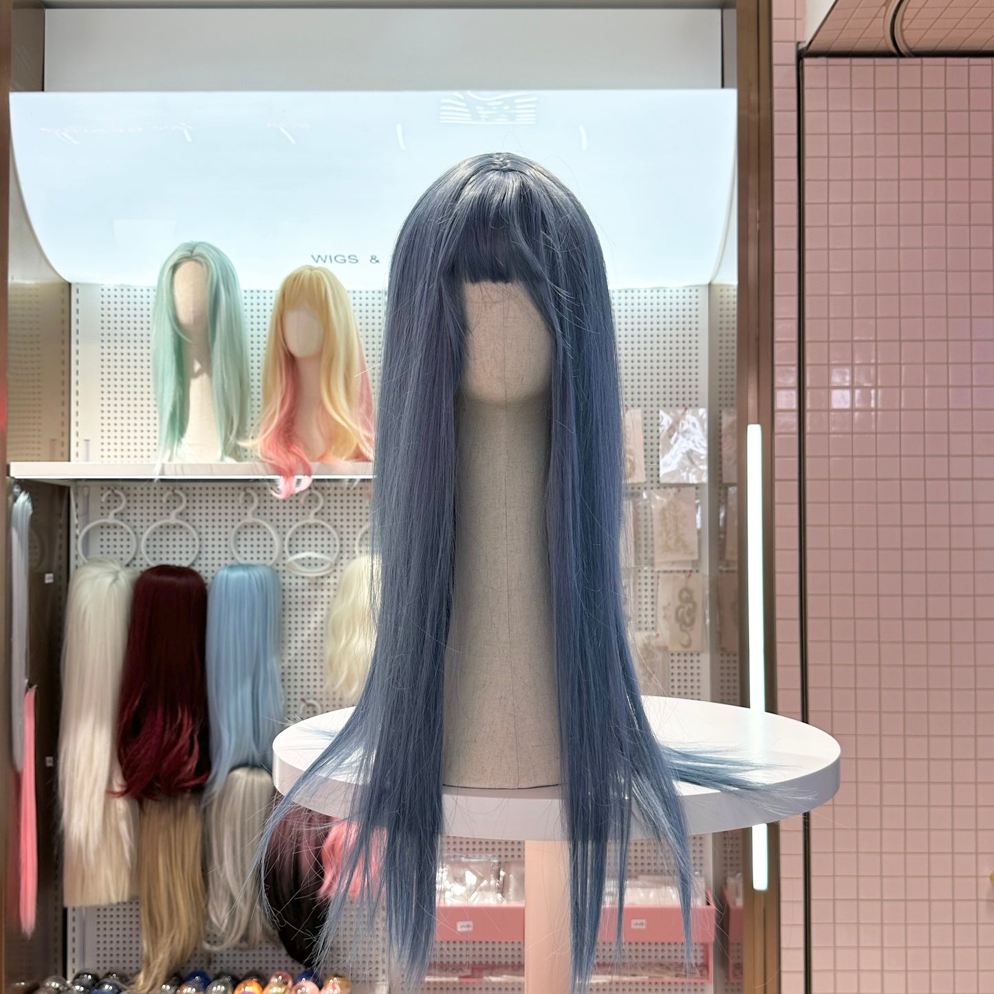 Azure Bliss Deep Blue Wig