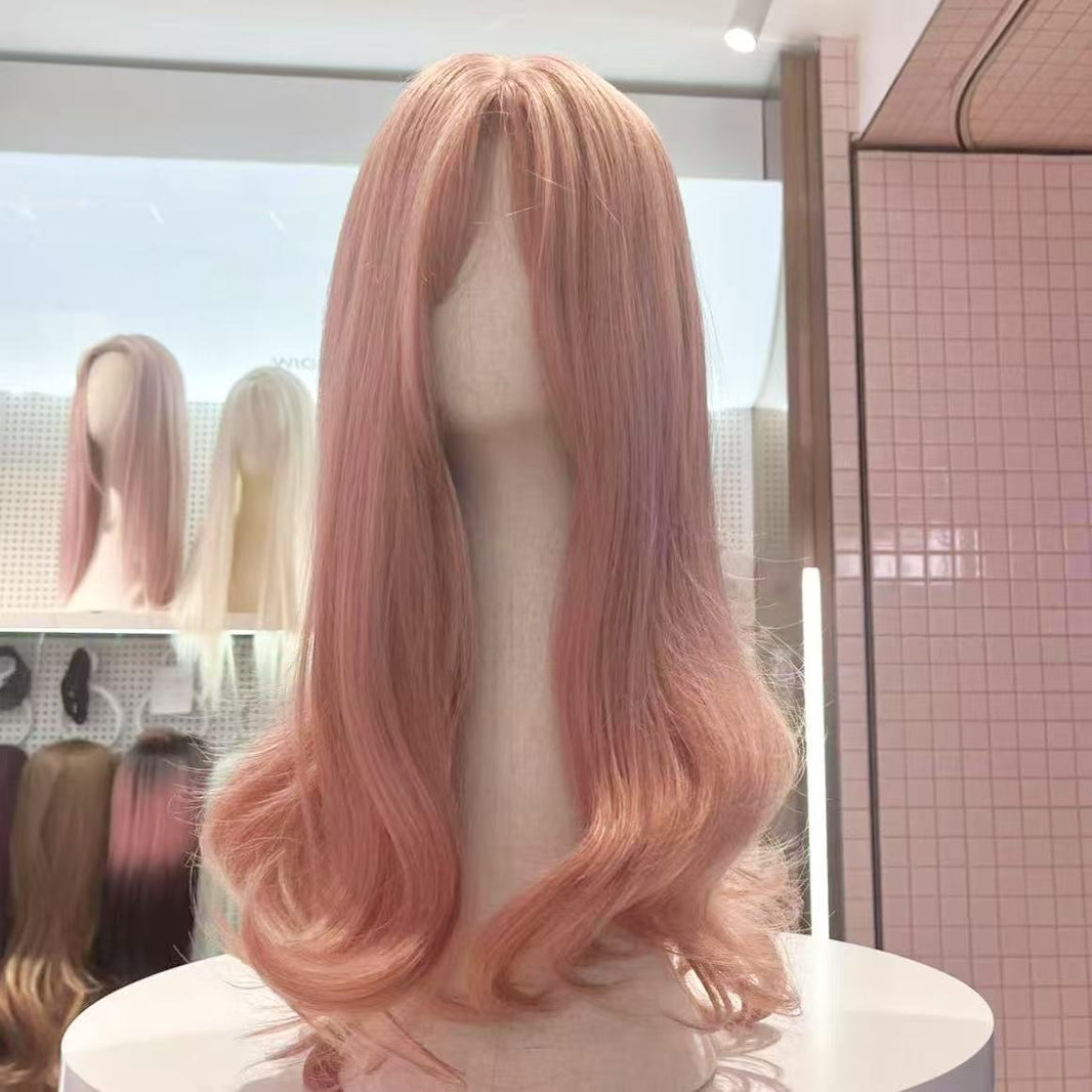 Rosy Glow Waves Wig