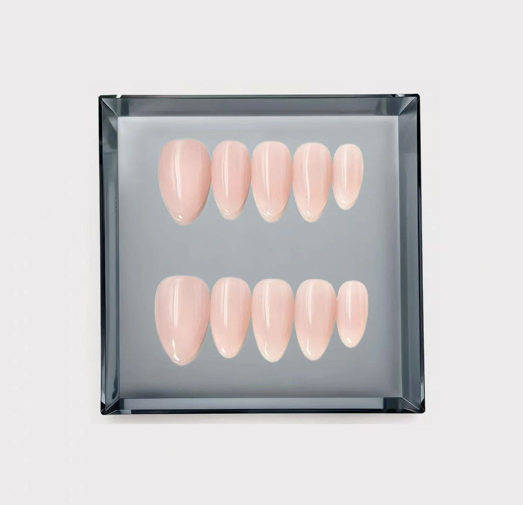 Barely Blush Elegance Press On Nails