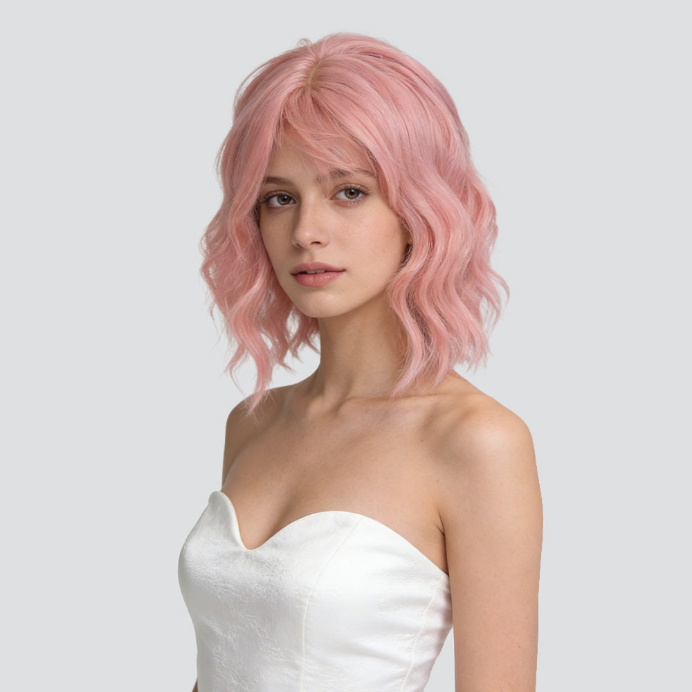 Flamingo Wavy Lob Wig