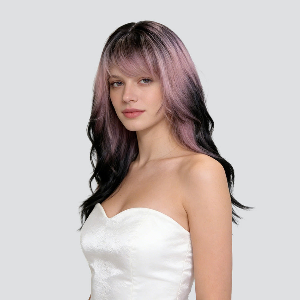 Lace Charm-Light Pink Ombre Wig