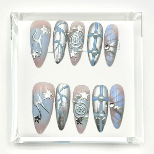 Star Guardian Press On Nails