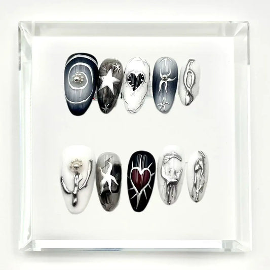 Midnight Spell Press On Nails