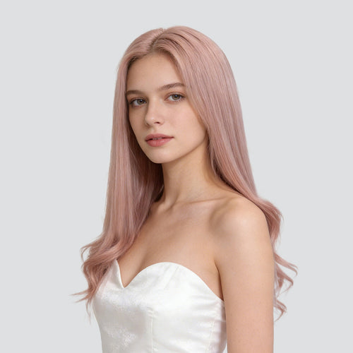 Rosy Glow Waves Wig