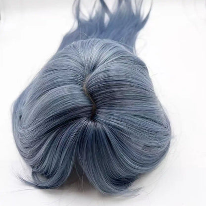 Azure Bliss Deep Blue Wig