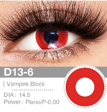 Vampire Block Monthly Contact Lenses