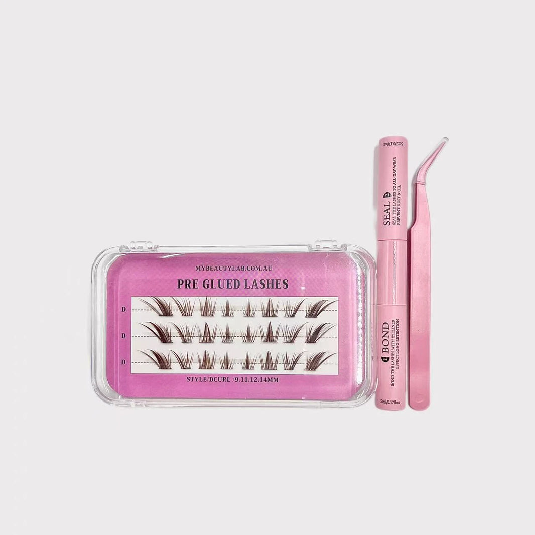 Brown Fox Eye Pre Glued Lashes