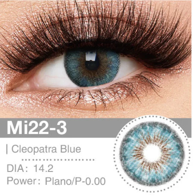 Cleopatra Gray Monthly Contact Lenses