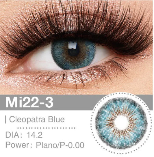 Cleopatra Gray Monthly Contact Lenses