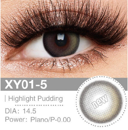 Highlight Pudding Monthly Contact Lenses